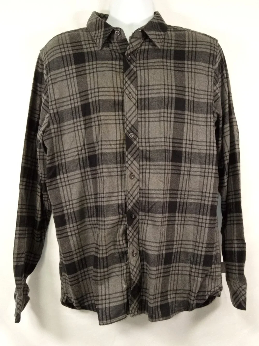 The North Face Men's Long Sleeve Flannel Button Down/Button Up Shirt Sz. L